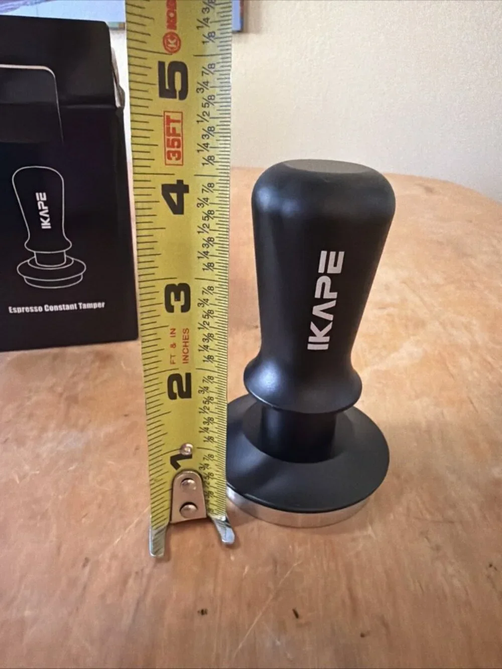 IKAPE 53.3mm Premium Barista Coffee Tamper  Calibrated Espresso NEW